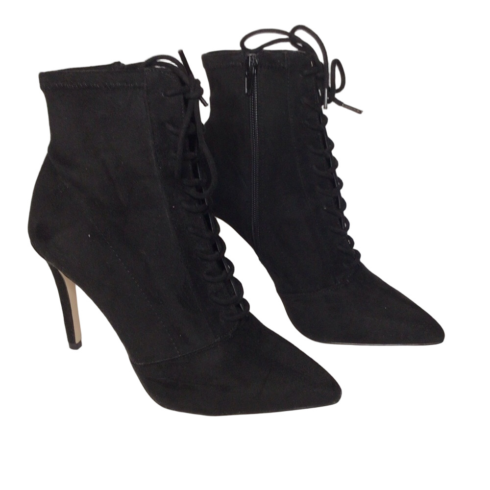Call It Spring Women's Devilqueen Suede High Heels Ankle Boots